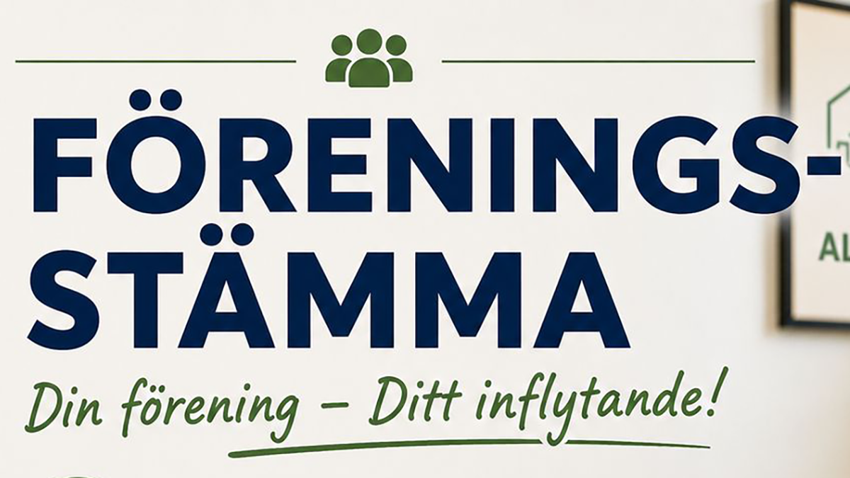  Föreningsstämma 2026 